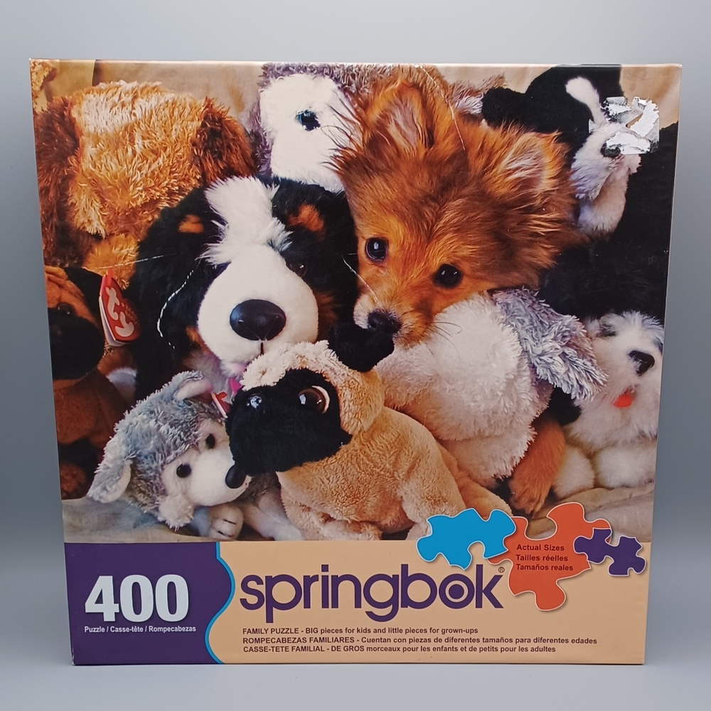 Springbok Playtime Puppies Family Puzzle